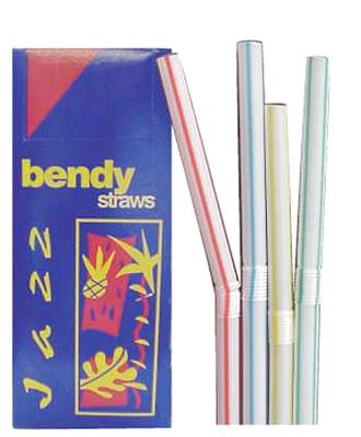 Striped Flexi Straws Bar Glassware & Accessories - image  SLS Catering & Hygiene