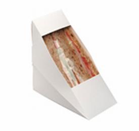 Deepfill Card Sandwich Wedge Fast Food Packaging - image  SLS Catering & Hygiene