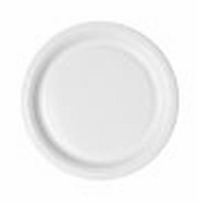 White 9" Paper Plate Fast Food Packaging - image  SLS Catering & Hygiene