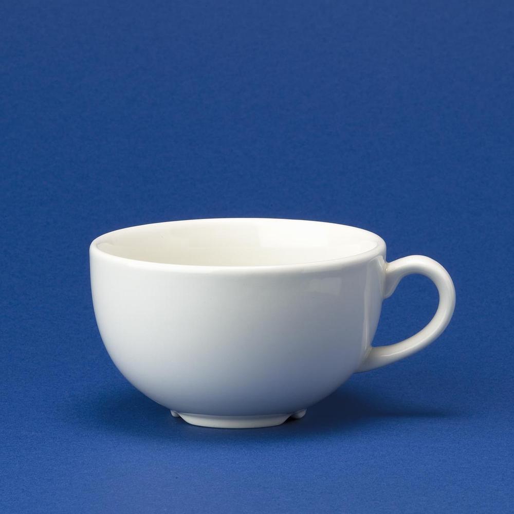 Churchill White Cappuccino Cup Tableware - image  SLS Catering & Hygiene