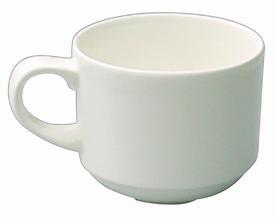 Alchemy White Stacking Coffee Cup, 6oz Tableware - image © SLS Catering & Hygiene