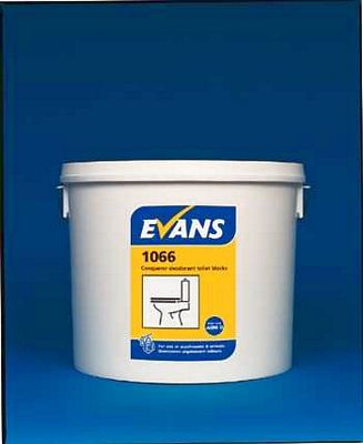 Evans Channel Cubes Toilet Block Cleaning Chemicals - image © SLS Catering & Hygiene