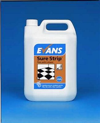 Evans Sure Strip Polish stripper Cleaning Chemicals - image © SLS Catering & Hygiene