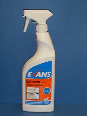 Evans Esteem Cleaner/Sanitiser Cleaning Chemicals - image © SLS Catering & Hygiene