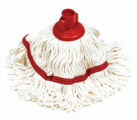 Hygiemix Socket Mop Head Red Janitorial - image  SLS Catering & Hygiene