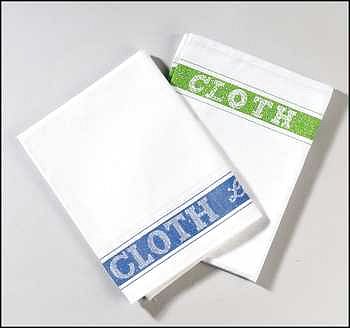 Cotton Glass Cloth White Janitorial - image  SLS Catering & Hygiene