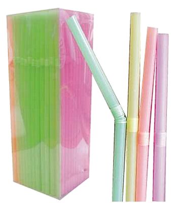 Straws Neon 8" Bar Glassware & Accessories - image  SLS Catering & Hygiene