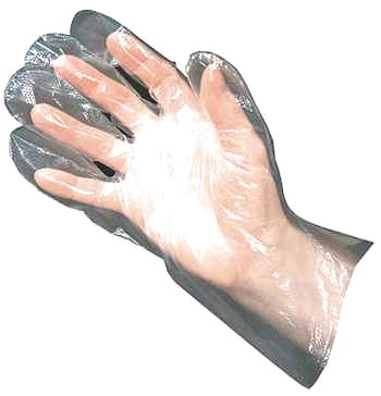 Gloves Polythene Disposable Clear Chef Shop - image  SLS Catering & Hygiene