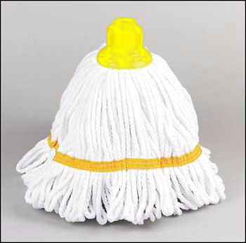 Hygiemix Socket Mop Head Yellow Janitorial - image  SLS Catering & Hygiene