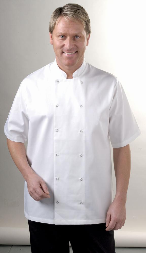 Vegas Short Sleeve Jacket 
White Chef Shop - image  SLS Catering & Hygiene