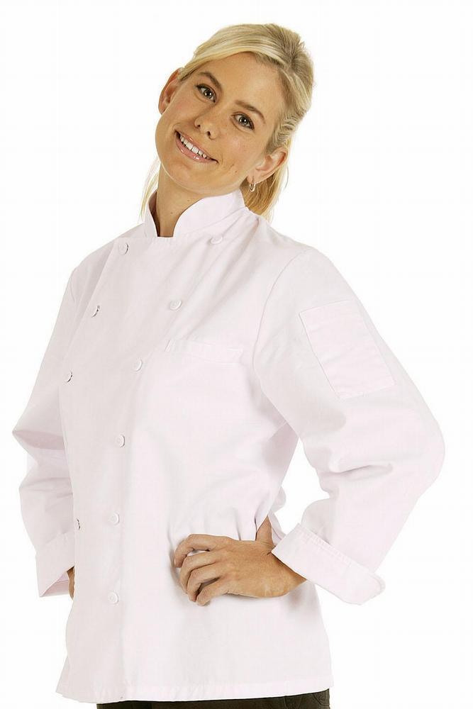 Long Sleeve Jacket White Chef Shop - image  SLS Catering & Hygiene