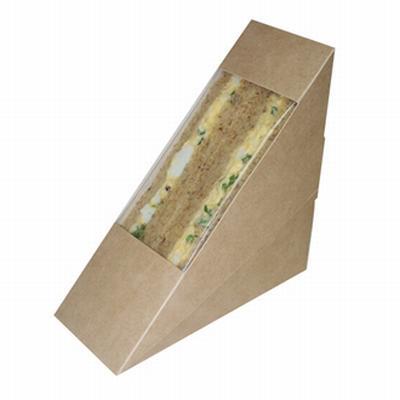 Standard Card Sandwich Wedge Fast Food Packaging - image  SLS Catering & Hygiene
